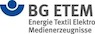 Logo BG Energie Textil Elektro Medienerzeugnisse 